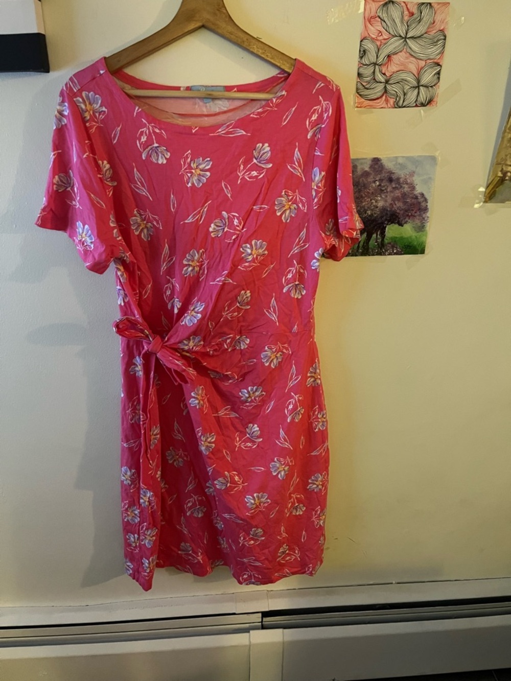 Penman’s pink floral dress- XL
